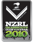 NZRL GrassRoots Club of the Year 2010