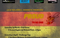 Premier Match Up – Pre Season Game: Halswell Hornets vs. Aranui Eagles